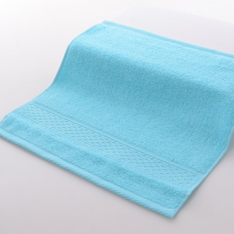 Factory Plain Household Cotton Square Towel Soft Absorbent Face Towel Labor Protection Gift Towel Textile - Image 1