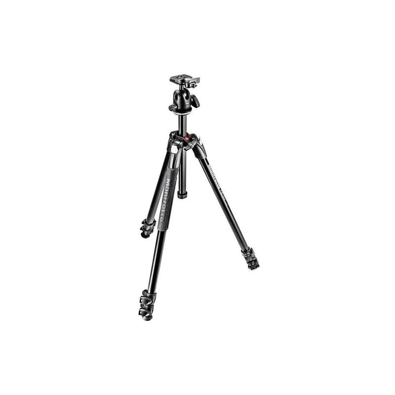 Manfrotto مانفروتو 290 إكسترا ثلاثي القوائم من الألمنيوم مع رأس كروي 496