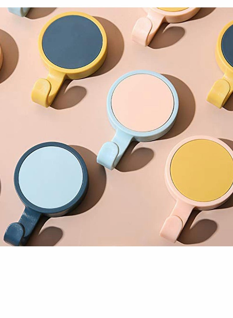 KASTWAVE Self Adhesive Hooks Wall Door Key Clothes Hook Holder Rack Decorative Accessories Home Decor Gift (12 Pcs) - Image 2