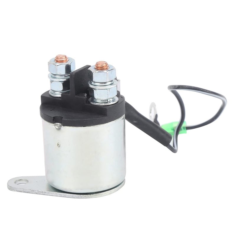 Solenoid Starter Relay, Alloy Resistance, 36mm Center Hole for Gasoline Generators 2kw - 3kw - Durable Material, Easy Installation, Compatible with Pumps and Motors - Image 1
