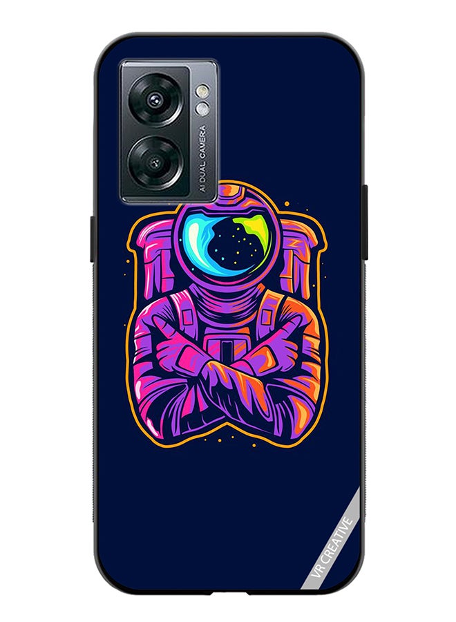 VR CREATIVE Protective Case Cover For Oppo A57 5G Cool Astro Design Multicolour - Image 1
