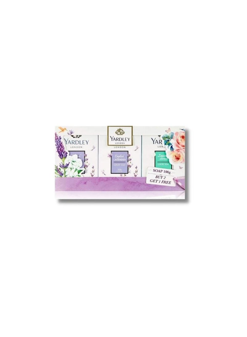 Dove Soap 100g 3 Pieces - Image 1