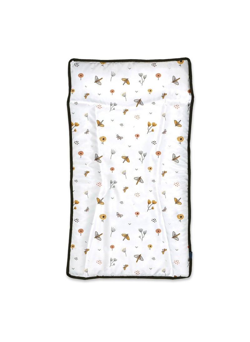 Hummingbird Premium Waterproof Baby Changing Mat – Soft Portable Diaper Changing Pad with Easy-Clean Surface for Newborn & Toddler, Butterflies Design - Image 1