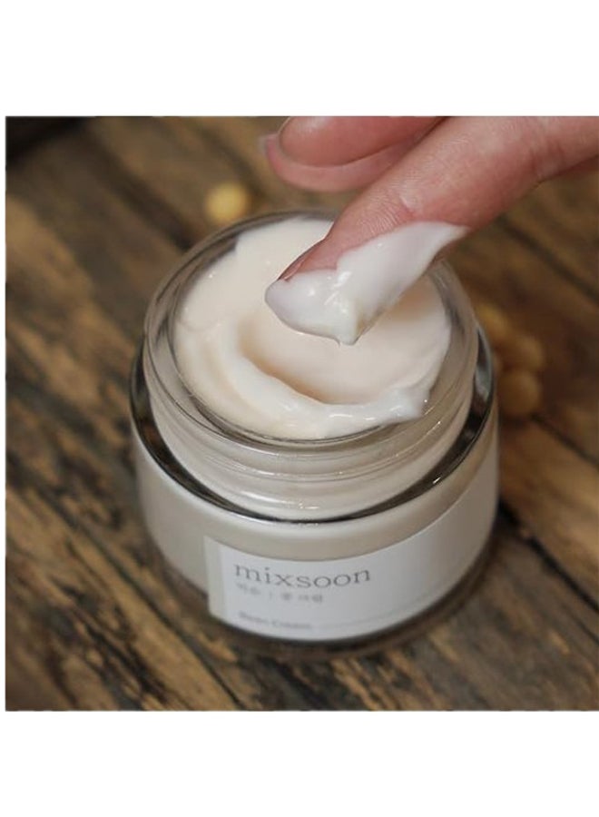 mixsoon Bean Cream 50Ml | Soybean Extract And Rich Nutrients For Deep Moisturizing And Pore And Sebum Care | Cruelty-Free  - Image 2