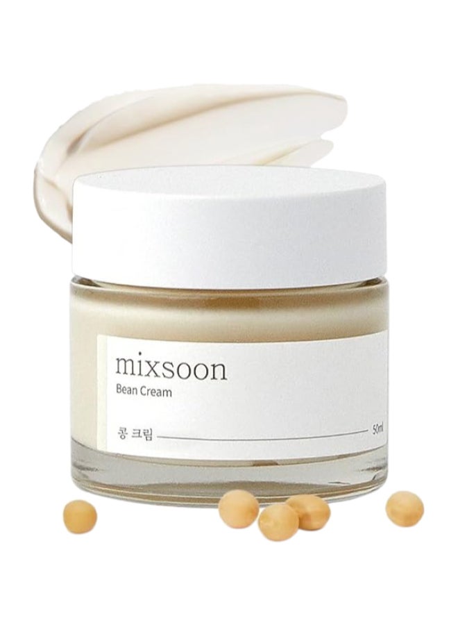 mixsoon Bean Cream 50Ml | Soybean Extract And Rich Nutrients For Deep Moisturizing And Pore And Sebum Care | Cruelty-Free  - Image 1