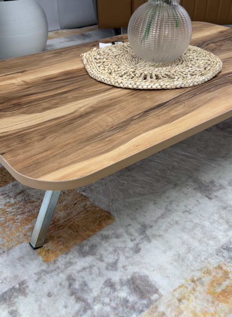 Living Foldable legs floor center table for living room, kitchen, meeting room, multi-functional coffee table 50X80 CM - Image 4