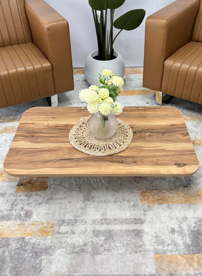 Living Foldable legs floor center table for living room, kitchen, meeting room, multi-functional coffee table 50X80 CM - Image 2