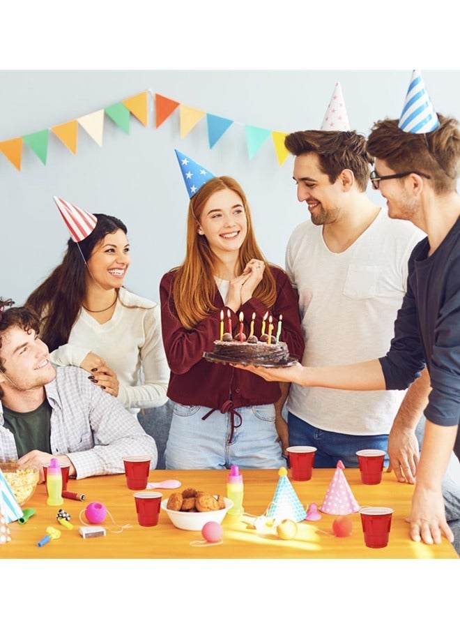 Beauenty Mini Disposable Shot Cups,120 Count 2oz Red Plastic Cups,party Cups,game Cups,jello Shots, Coffee Cup,suitable For Condiments, Snacks, Fruits,Samples And Tasting Cups,reusable Plastic Cups - Image 3