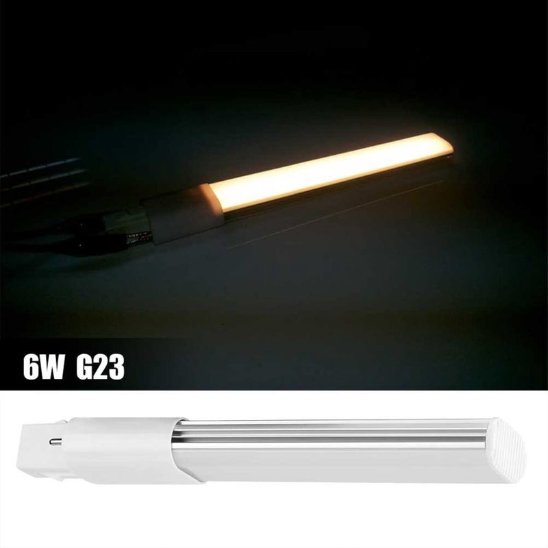 G23 LED Tube Light 6W 2 Pin Warm White Horizontal Recessed Indoor Fixture - Image 5