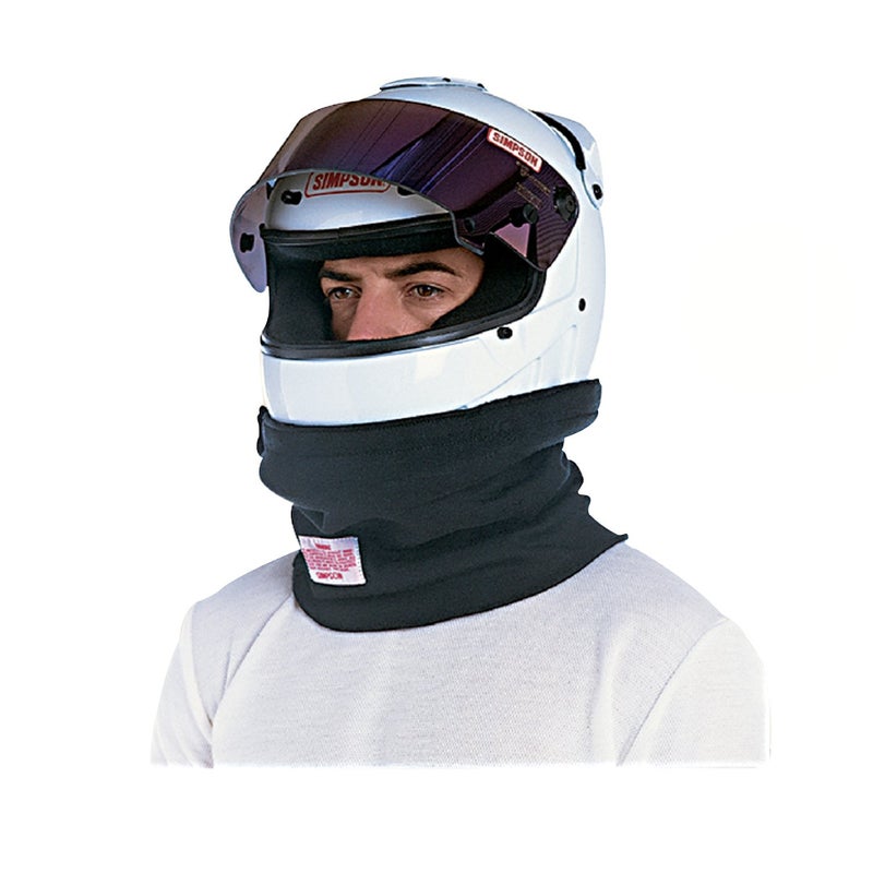SIMPSON Racing 23012BK Black Nomex Helmet Skirt - Image 2