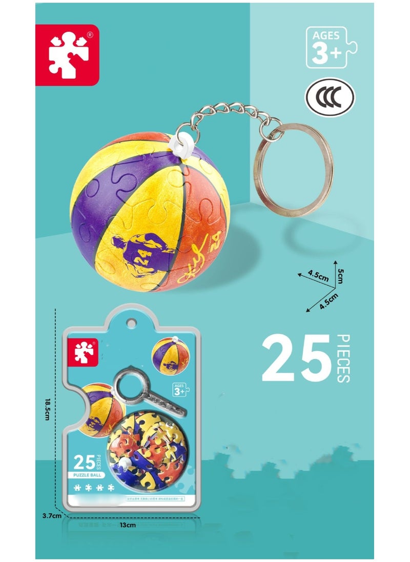 Robotime 3D Earth Puzzle Creative Keychain 