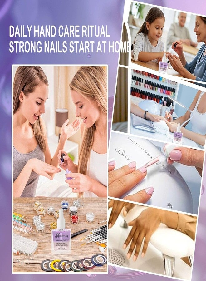 Nailwind Double Layer Cuticle Oil - Revitalizing Nail & Cuticle Treatment with Dropper, Moisturizing Nail Care for Dry, Damaged Nails, 0.5 fl oz For Home, salon, manicure & pedicure care (Lemon, 15ml) - Image 5