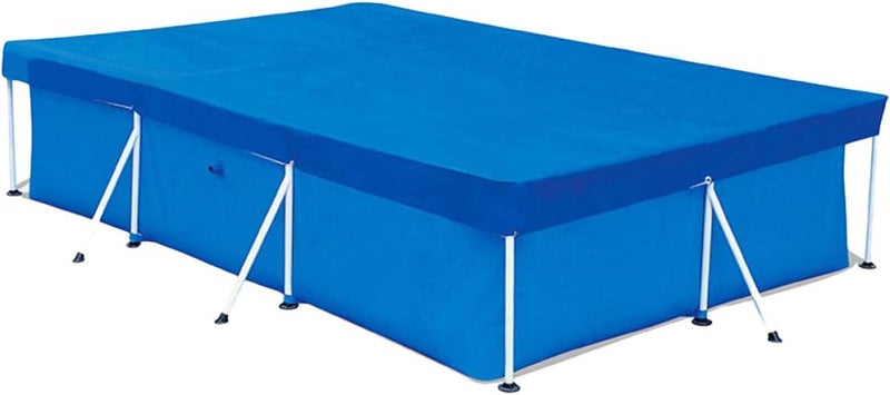 Ciieeo Pe Pool Cover Pool Rain Cover Waterproof Pe Fabric Weaving Rectangle 300x201x66cm Outdoor Dustproof Protective Tarp - Image 1