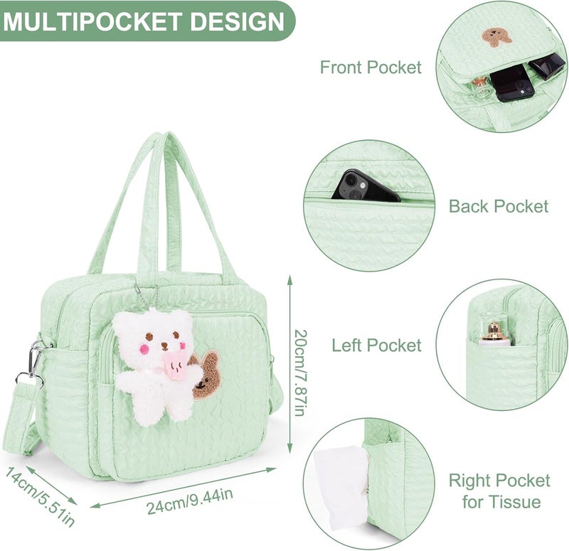 Lushandy Cute Baby Diaper Bag Tote - Image 5