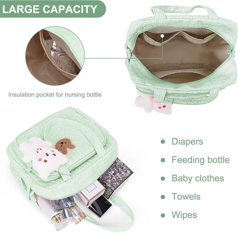 Lushandy Cute Baby Diaper Bag Tote - Image 3