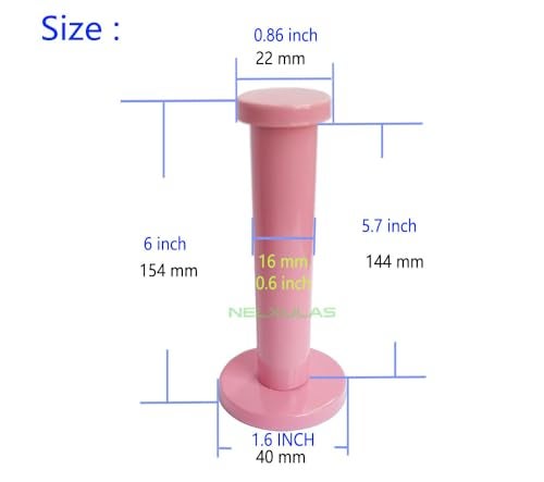 NELXULAS Pink Stainless Steel Single Super Heavy Duty Wall Mount Hook Bath Towel Hooks Coat Hanger 6 inch4 PCS - Image 3
