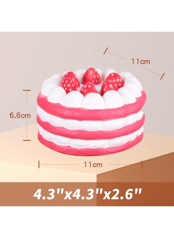 Anboor Squishies Cake Slow Rising Kawaii Squishies Toy For Collection Gift Color Random - Image 3