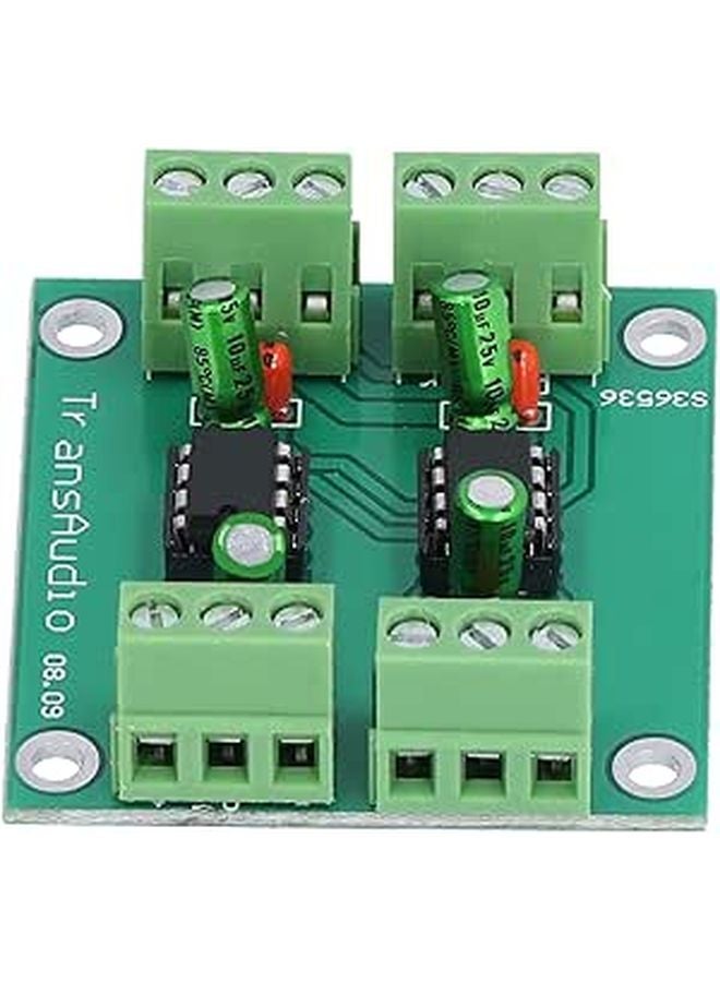 DRV134PA Unbalanced to Balanced Audio Converter Board Dual Channel Stereo PCB for HiFi Systems - Image 1