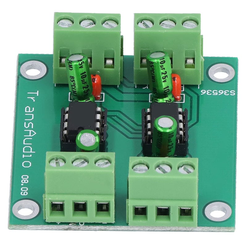 DRV134PA Unbalanced to Balanced Audio Converter Board Dual Channel Stereo PCB for HiFi Systems - Image 2