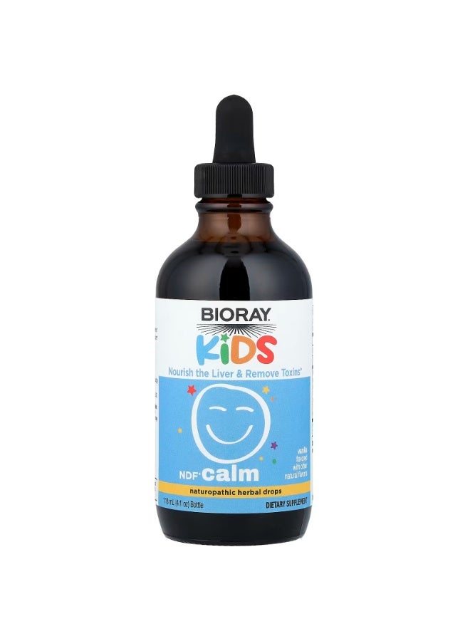 BIORAY Kids, NDF® Calm, Vanilla, 4 fl oz (118 ml) - Image 1