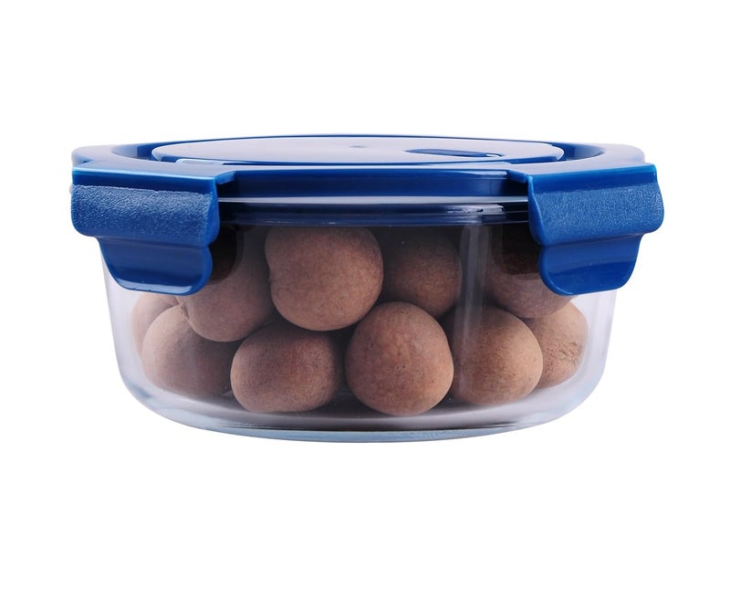 ginoya brothers ginoya brothers 620 ML Glass Meal Prep Containers, Food Storage Containers with Lids Airtight, Glass Lunch Boxes, Microwave, Oven, Go & Freezer-to-Oven-Safe Food Containers. - Image 1