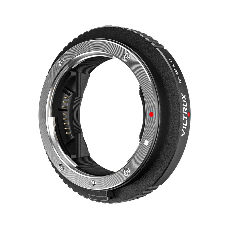 VILTROX EFGFX II Auto Focus Lens Mount Adapter Converter with Aperture Control EXIF Transmitting Compatible with Canon EOS EFEFS Lens to Fujifilm GMount GFX Cameras GFX 100S 50S 50R - Image 2
