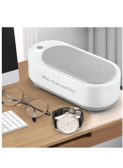 Hi homey Mini Ultrasonic USB-Cleaning Machine Jewelry Cleaner Portable Professional Cleaning Machine for Eyeglasses Dentures Watches Razors Earrings Necklaces Rings Tools Small Items 300ml Capacity  - Image 2