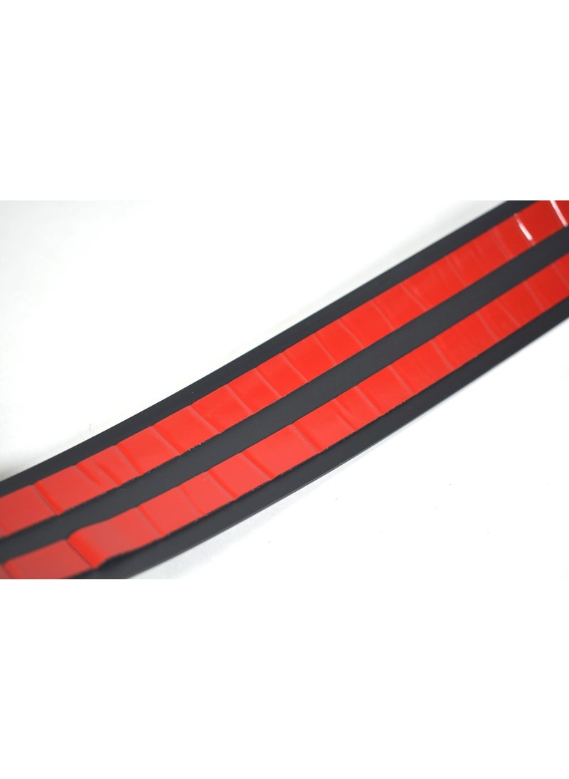 TrendGaraj - Trend Garage Middle Piano Black Special Series Adhesive Nickel Strip 45MM - 1 Meter - Image 1
