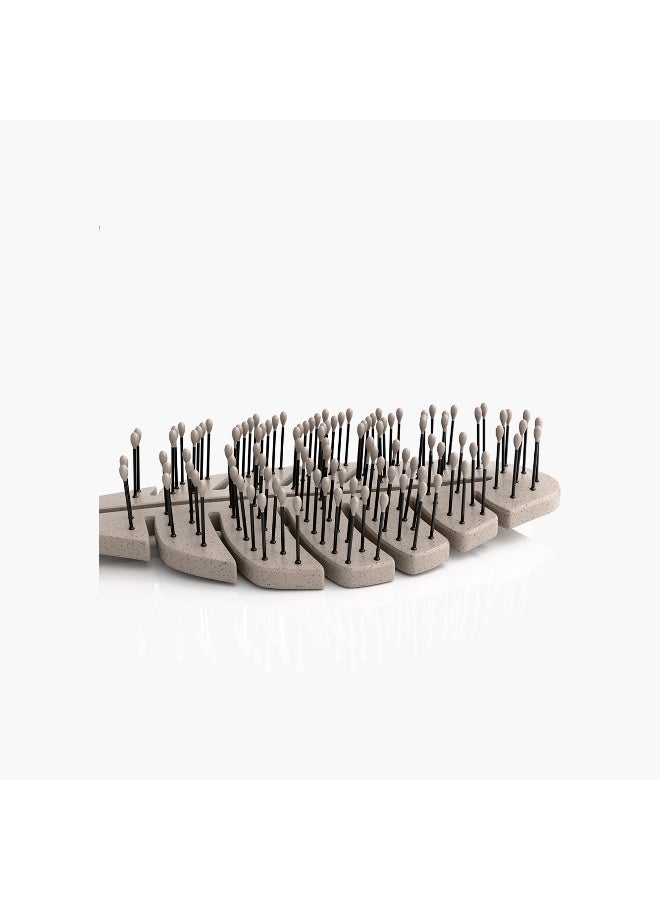 Mella Leaf Shaped Detangling Hair Brush - Image 3