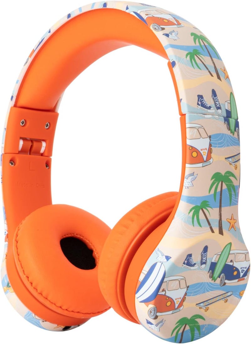 Snug Play+ Kids Headphones with Volume Limiting for Toddlers (Boys/Girls) - Beach - Image 1