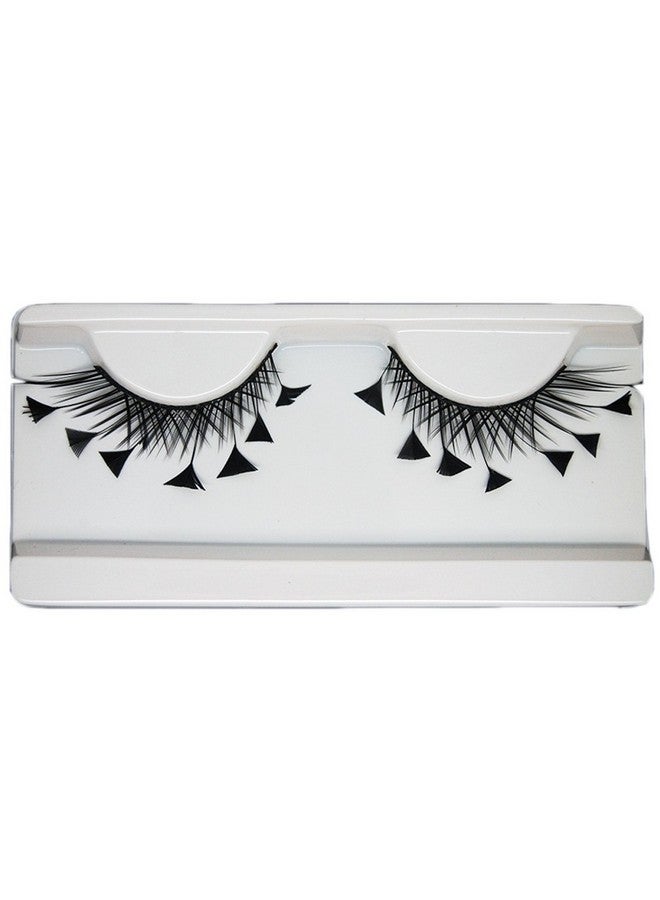 إميليستورز زي العنكبوت من الريش الصناعي للهالوين، زوج واحد من رموش الهالوين السوداء - Image 1