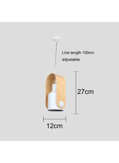 Hummer Modern white hanger E27*1L  - Image 1