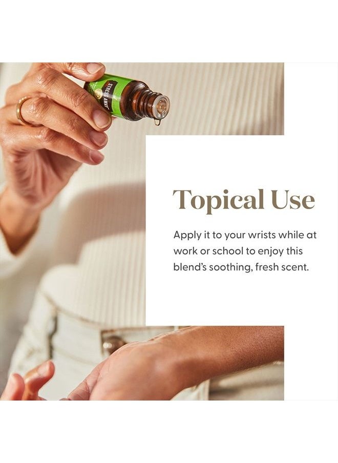 Young Living Stress Away Essential Oil - Relaxing Blend with Lime, Cedarwood, Vanilla & Lavender - 15ml Bottle for Calm & Serenity. Find Peace with Stress Away Essential Oil  - Image 3