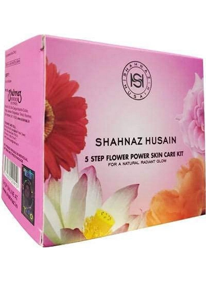 Shahnaz Husain مجموعة العناية بالبشرة من شهنواز حسين 5 خطوات قوة الزهور - Image 2