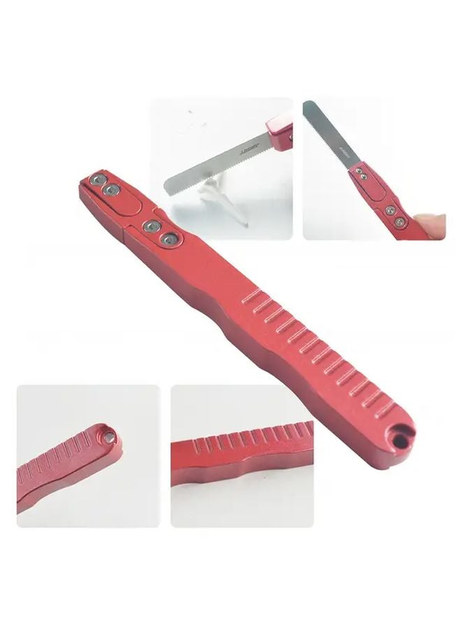 Mini Hand Saw Model MS 107B006K With 6PCS Blades For DIY Handcraft Pruning And Branch Cutting - Image 3