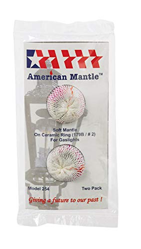 American Mantle Company Inc 254 Soft Inverted Mantle #2 / 179b Ring - Image 2