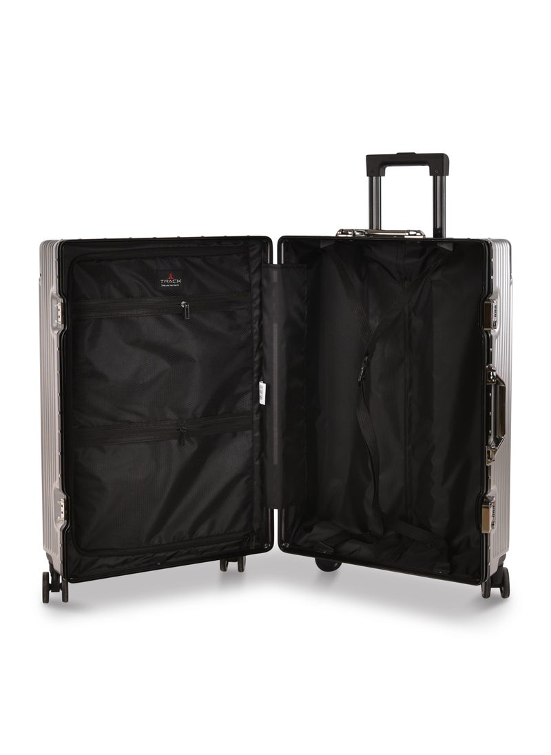 Track - Track ABS+PC Zipperless Luggage Set, Strong Frame with Combination Locks, Travel Trolley Bag with Carry On Cabin Size and Large Check-in Size, 4 Double Wheels, TC226/3P ( 20/24/28 Inches) - Image 1