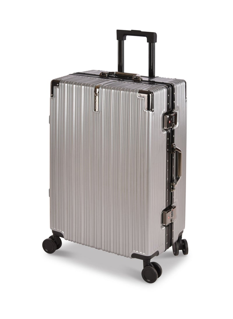 Track - Track ABS+PC Zipperless Luggage Set, Strong Frame with Combination Locks, Travel Trolley Bag with Carry On Cabin Size and Large Check-in Size, 4 Double Wheels, TC226/3P ( 20/24/28 Inches) - Image 1