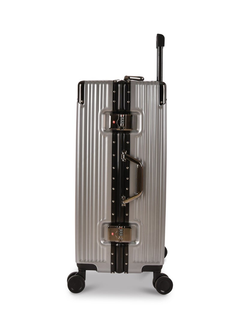 Track - Track ABS+PC Zipperless Luggage Set, Strong Frame with Combination Locks, Travel Trolley Bag with Carry On Cabin Size and Large Check-in Size, 4 Double Wheels, TC226/3P ( 20/24/28 Inches) - Image 1