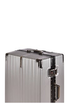 Track Track ABS+PC Zipperless Luggage Set, Strong Frame with Combination Locks, Travel Trolley Bag with Carry On Cabin Size and Large Check-in Size, 4 Double Wheels, TC226/3P ( 20/24/28 Inches)  - Image 4