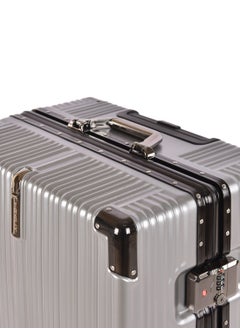 Track Track ABS+PC Zipperless Luggage Set, Strong Frame with Combination Locks, Travel Trolley Bag with Carry On Cabin Size and Large Check-in Size, 4 Double Wheels, TC226/3P ( 20/24/28 Inches)  - Image 3