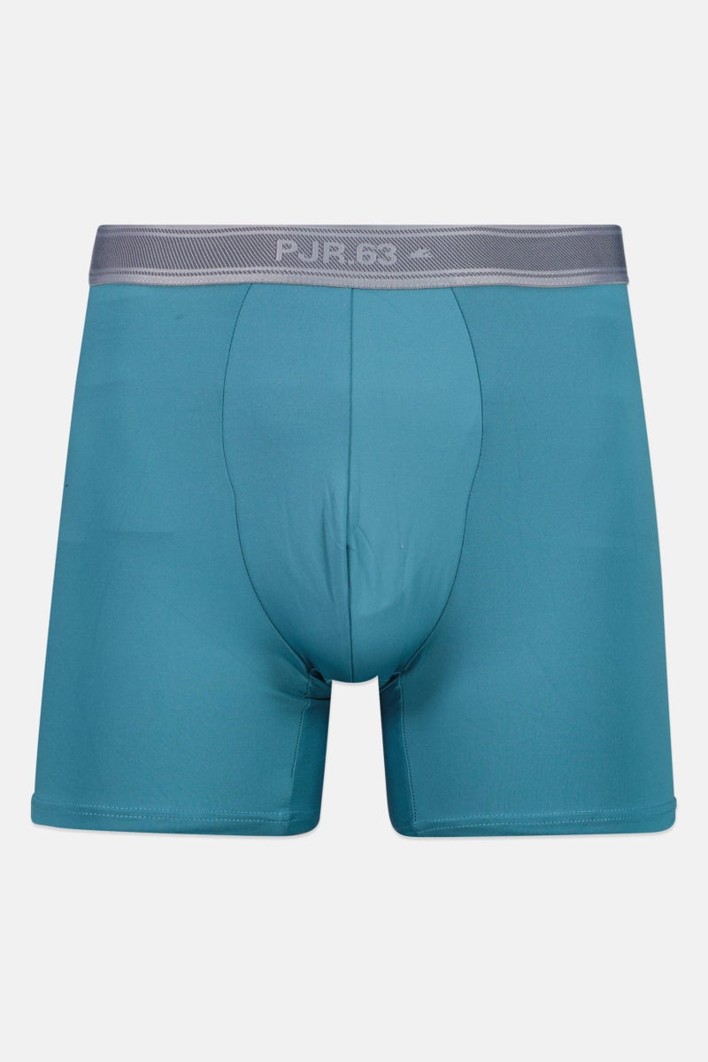 Pajar Men 3 Pieces Brand Logo Boxer Brief, Black  - Image 3