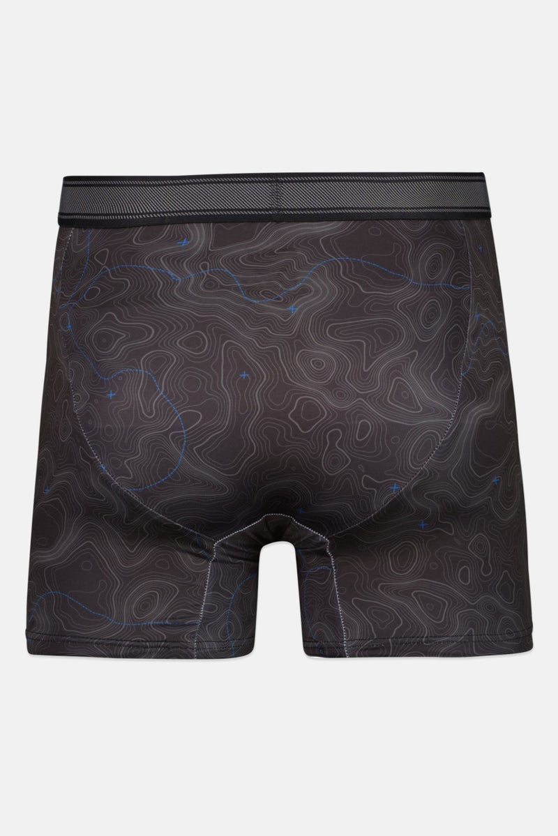 Pajar Men 3 Pieces Brand Logo Boxer Brief, Black  - Image 4
