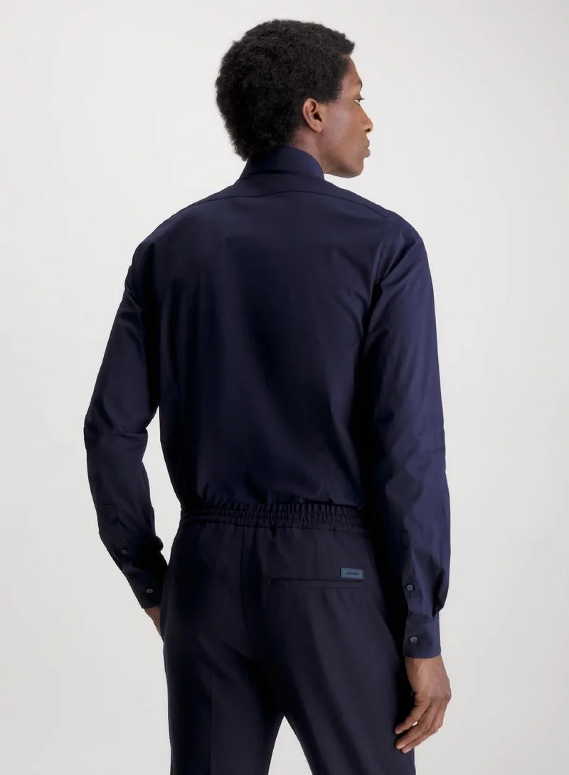 Calvin Klein Slim Poplin Dress Shirt
