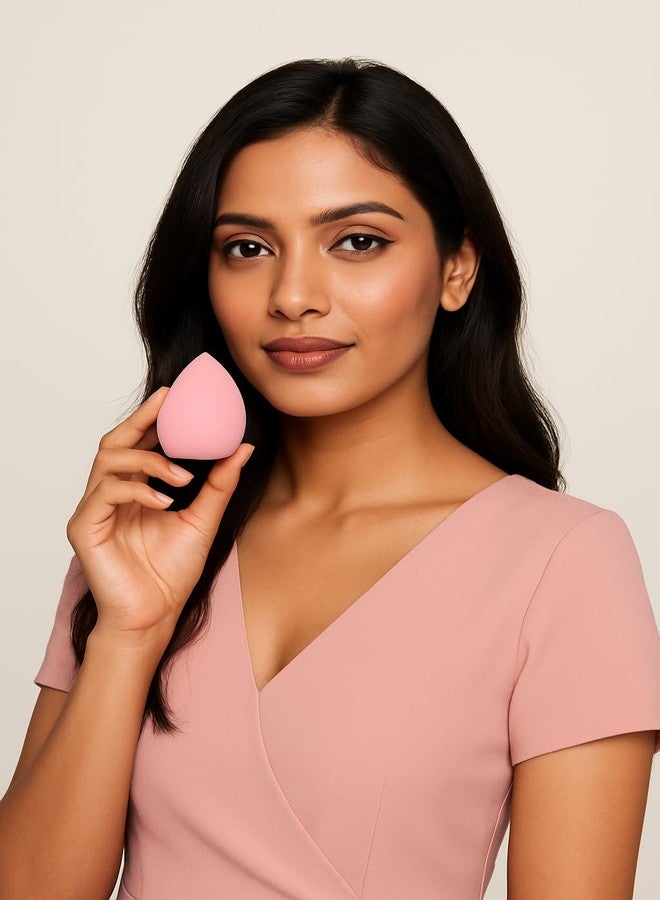 دي بيلي إسفنجة ديبيل لتوزيع المكياج | إسفنجة تجميل ناعمة وخالية من اللاتكس لكريم الأساس، والكونسيلر، والكريمات | لمسة نهائية مثالية كالبخاخ | قابلة لإعادة الاستخدام وسهلة التنظيف | وردي - Image 3