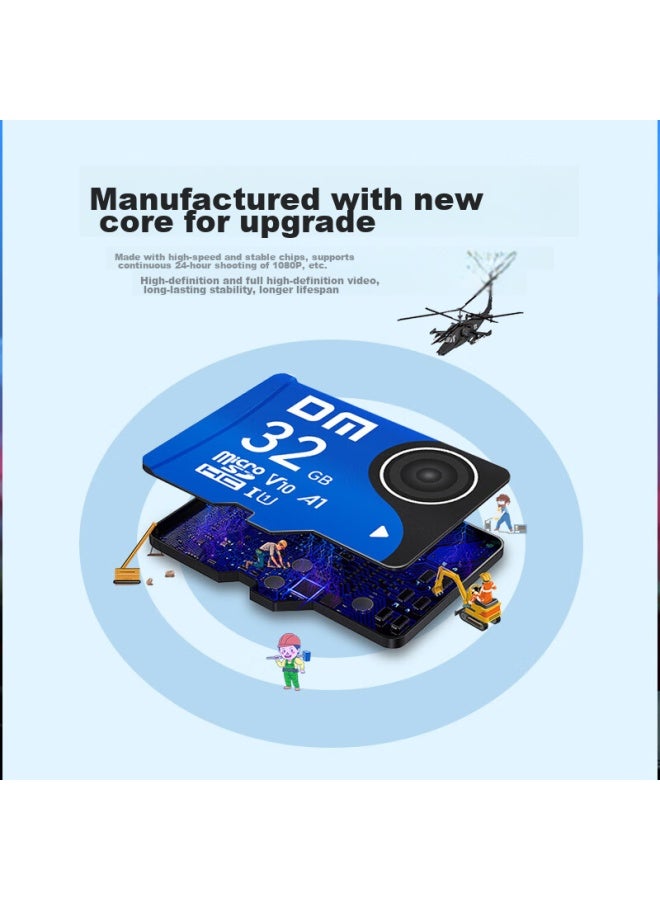 Dm Daimai 32gb Tf Memory Card, Blue Card, C10, Dedicated Memory Card For Dash Cam, Compatible With Xiaomi 360, Lingdu, Doudoupai - Image 4