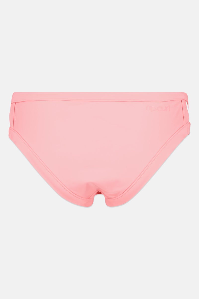 RIP CURL Women Reversible Plain Bikini Bottom, Pink - Image 2