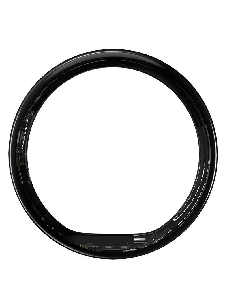 ULTRAHUMAN Ring AIR - Advanced sleep-tracking wearable, HRV & Temperature Monitoring,Track workout, movement & recovery, Water resistant, 6 Days Battery Life with Lifetime Free Subscription (Size 14) - Air Black