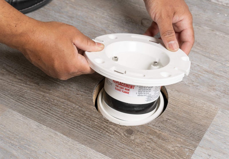 Oatey 4 in. PVC closet flange replacement - Image 5