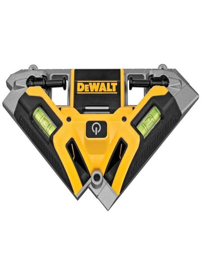 DEWALT DW0802 33'. Laser Square, Yellow - Image 1